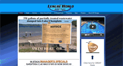 Desktop Screenshot of leisureworldpool.com